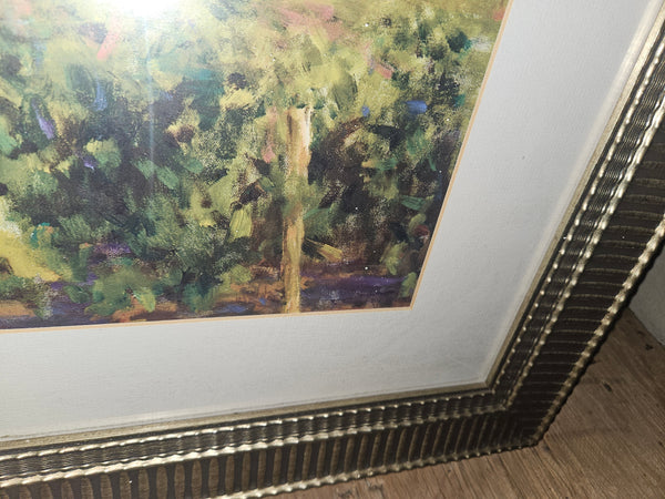 Leonard Wren Framed Chateaux at Buxy Framed Picture