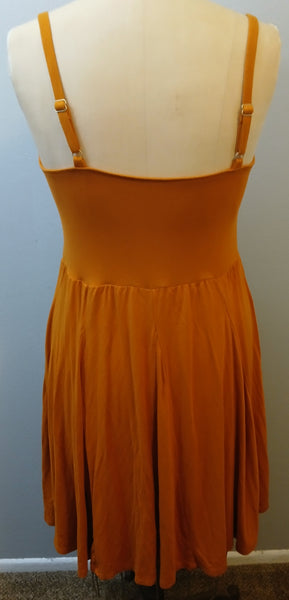 XL AVA & VIV Orange Sundress
