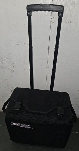 CROP IN STYLE STAMP Scrapbooking Storage Rolling Travel Bag