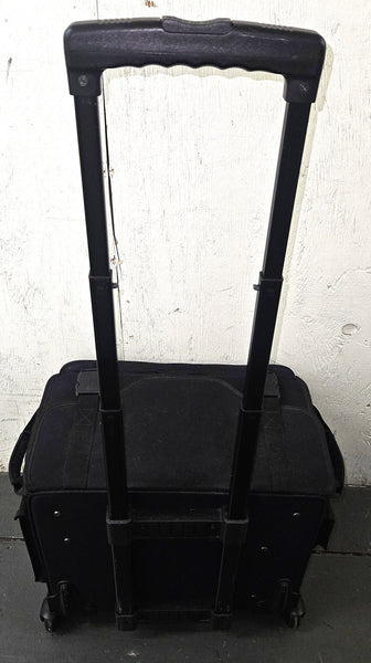 CROP IN STYLE STAMP Scrapbooking Storage Rolling Travel Bag