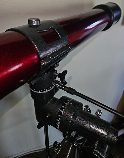CARSON Red RP-400 Telescope w/ Two Additional Drop-in Lenses (1000mm Focal Length)