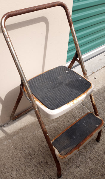 Vintage COSCO Folding 2-Step Stepping Stool Ladder