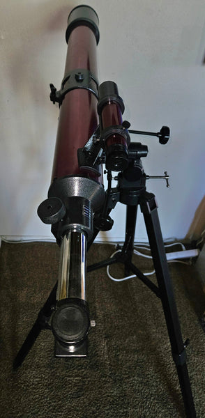 CARSON Red RP-400 Telescope w/ Two Additional Drop-in Lenses (1000mm Focal Length)