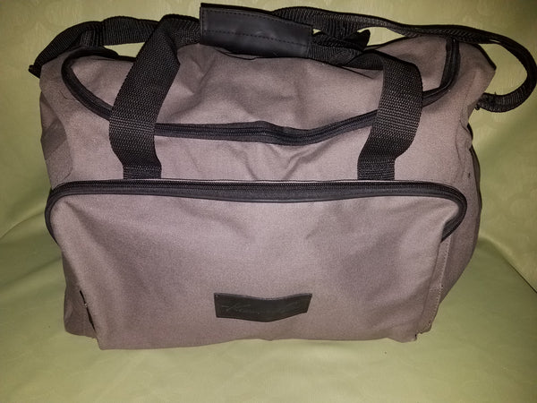 Kenneth Cole Gray Expandable Duffel Bag w/Outside Pocket