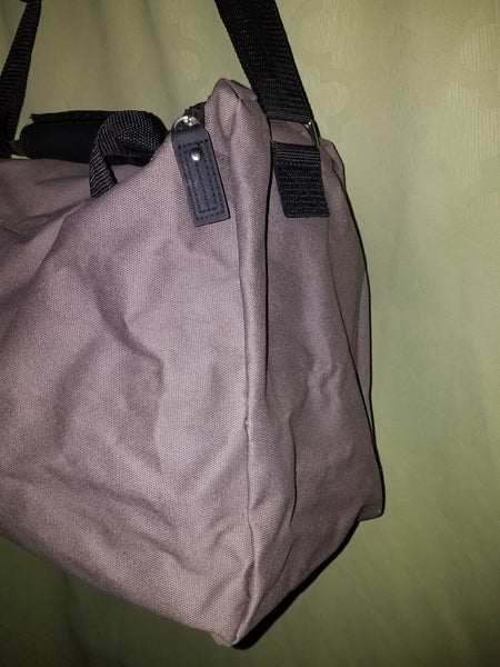 Kenneth Cole Gray Expandable Duffel Bag w/Outside Pocket