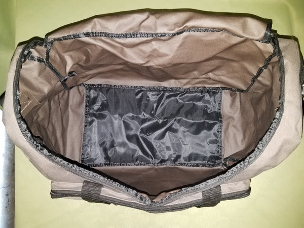 Kenneth Cole Gray Expandable Duffel Bag w/Outside Pocket