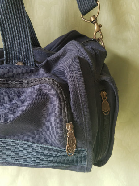 Hempstead Ricardo Beverly Hills Dark Blue Luggage Bag