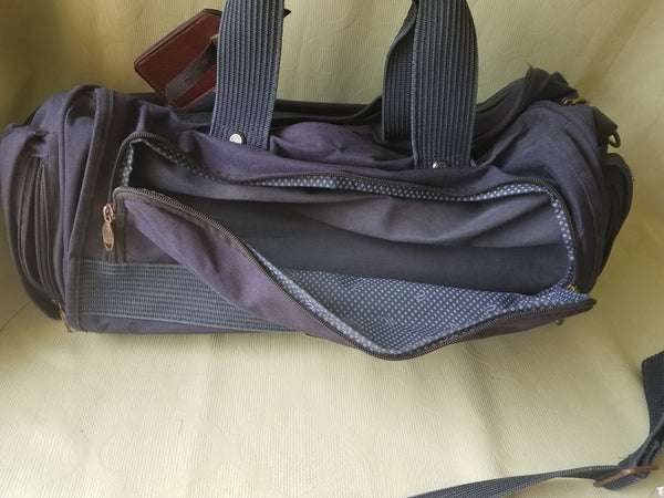 Hempstead Ricardo Beverly Hills Dark Blue Luggage Bag