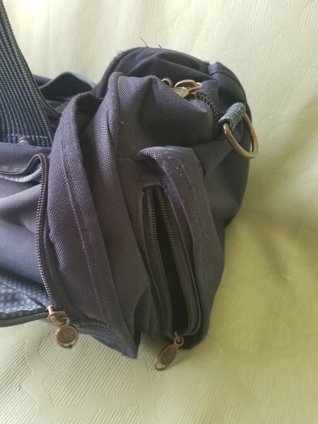Hempstead Ricardo Beverly Hills Dark Blue Luggage Bag
