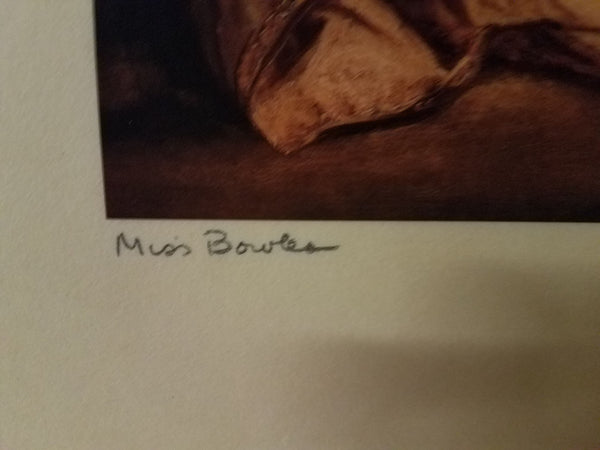 The Wallace Collection Miss Bowles by Joshua Reynolds Vintage Wall Art