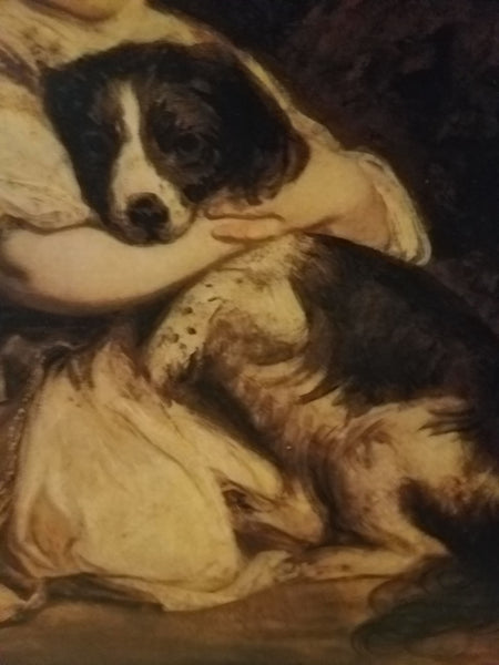 The Wallace Collection Miss Bowles by Joshua Reynolds Vintage Wall Art