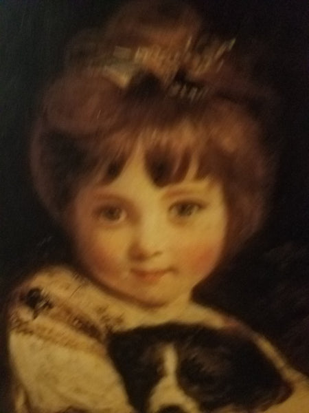 The Wallace Collection Miss Bowles by Joshua Reynolds Vintage Wall Art