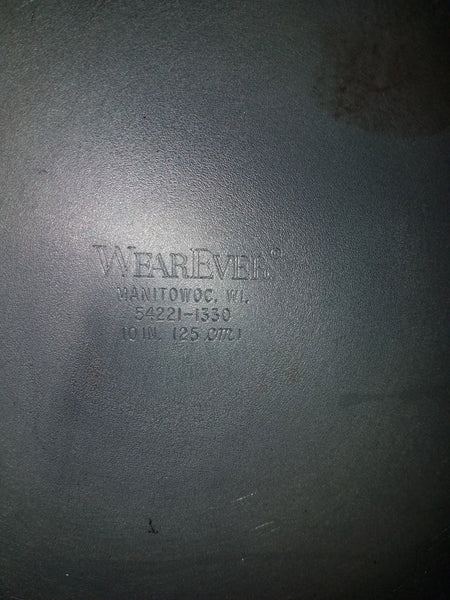 10" Wear-ever Skillet w/ Lid (Lid is not Original) #54221-1330