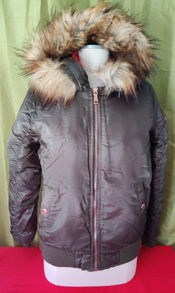 Women's Small Avocado Green Adjustable MADDEN Jacket