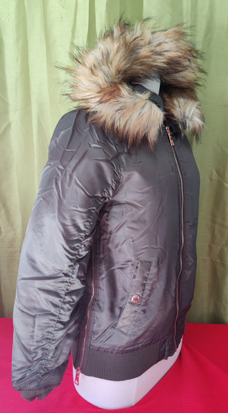 Women's Small Avocado Green Adjustable MADDEN Jacket