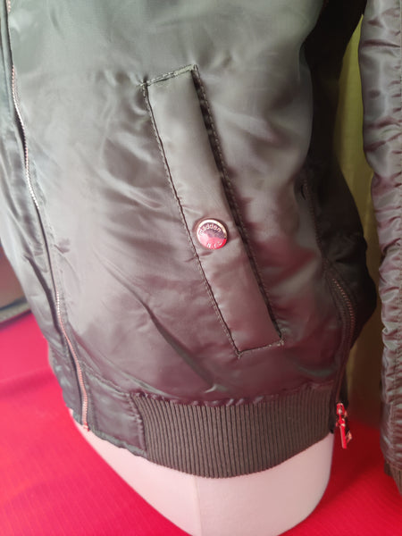 Women's Small Avocado Green Adjustable MADDEN Jacket