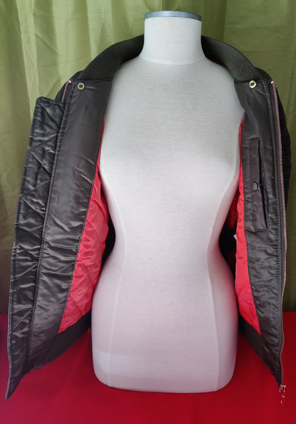 Women's Small Avocado Green Adjustable MADDEN Jacket