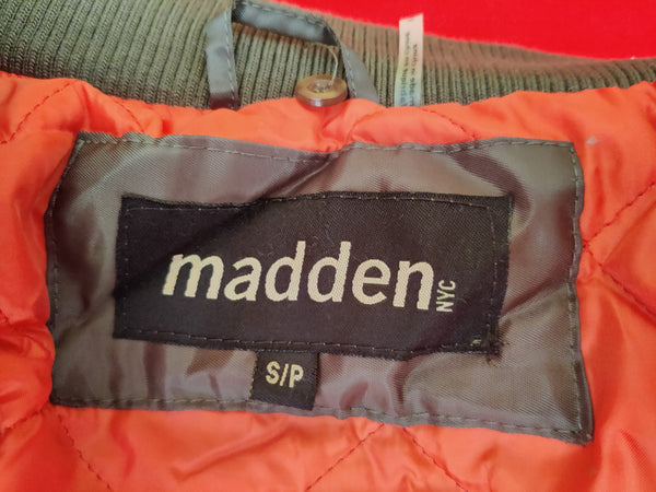 Women's Small Avocado Green Adjustable MADDEN Jacket