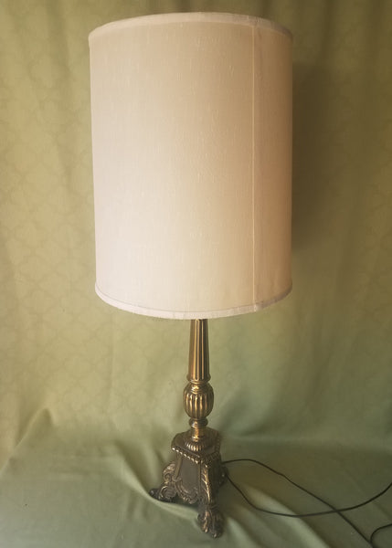 Sta-Tite Vintage Brass Large Footed Table Lamp