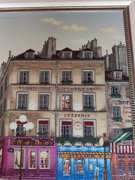 Framed 1999 RIVE GAUCHE by Liudmila Kondakova Serigraph on Paper & Canvas 110/200