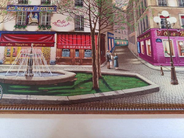 Framed 1999 RIVE GAUCHE by Liudmila Kondakova Serigraph on Paper & Canvas 110/200