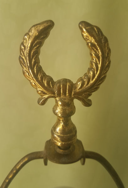 Sta-Tite Vintage Brass Large Footed Table Lamp