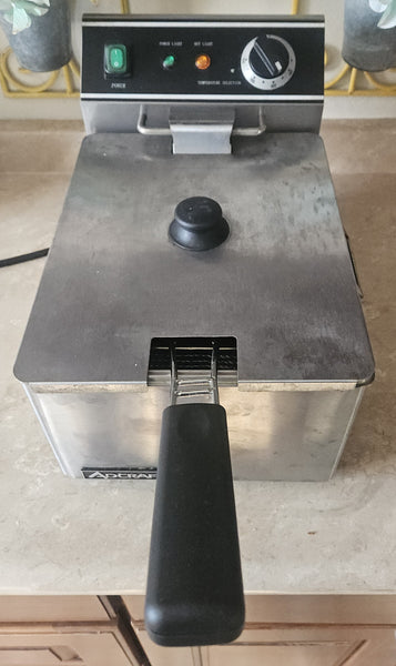 . ADCRAFT 6 liter single deep fryer DF‑6L electric countertop fryer kitchen appliance