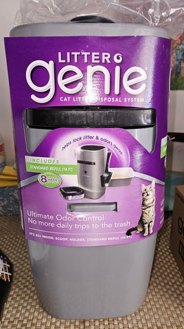 Brand New LITER GENIE Cat Liter Disposal System w/ (3) Additional Refills