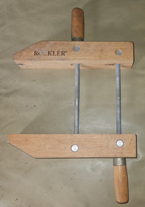 6" ROCKLER Vintage Wood Clamp