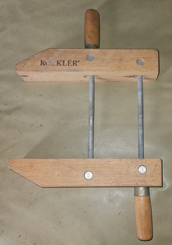 6" ROCKLER Vintage Wood Clamp