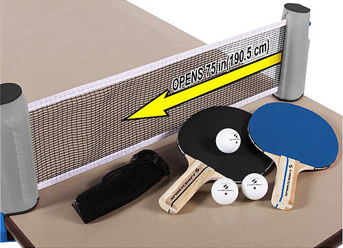 SPORTCRAFT Portable Retractable Table Tennis / Ping Pong Set