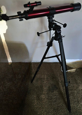 CARSON Red RP-400 Telescope w/ Two Additional Drop-in Lenses (1000mm Focal Length)