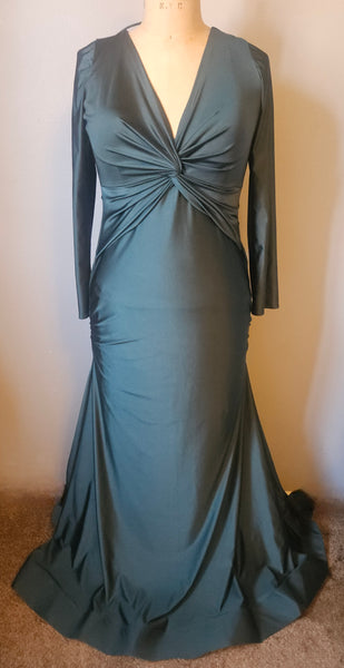 Unbranded Hunter Green XL Formal Dress