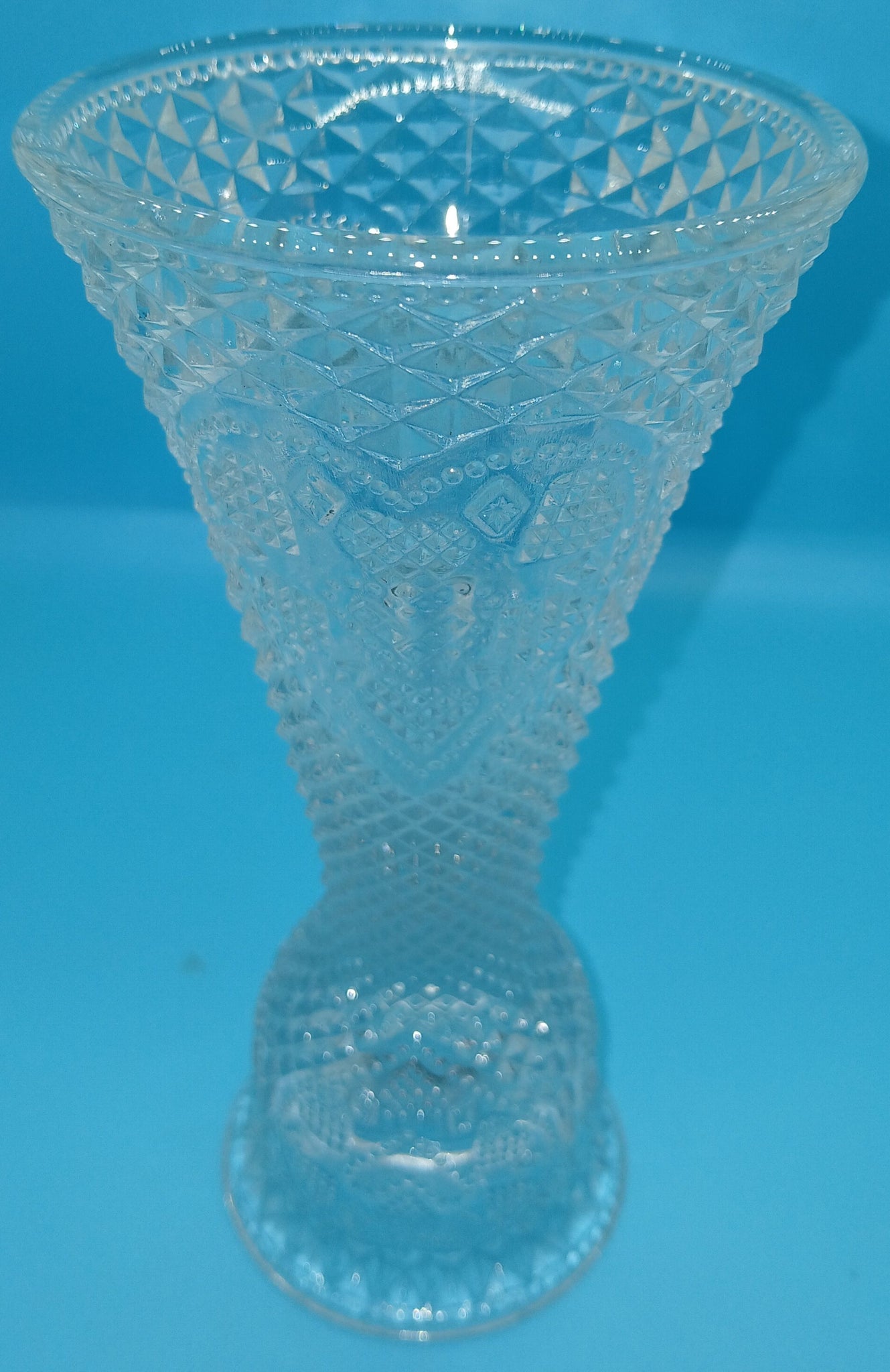 Vintage AVON "Heart & Diamond" Convertible Double Sided Candlestick