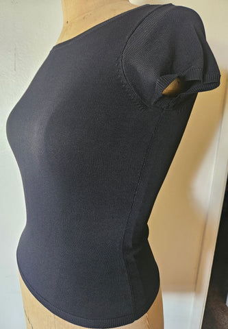 Small INC Women's Black Rayon Top