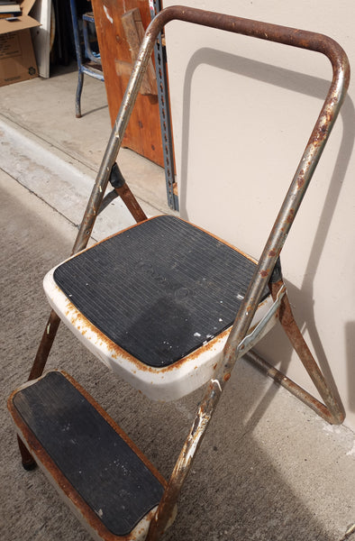 Vintage COSCO Folding 2-Step Stepping Stool Ladder
