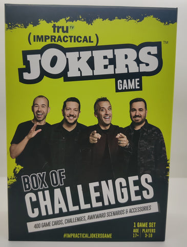 Tru TV IMPRACTICAL JOKERS Box of Challenges Board Game