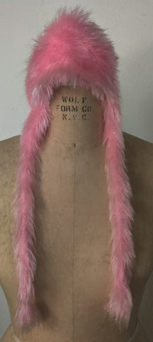 Pink Pigtail / Rockstar / Viking Wig Hat