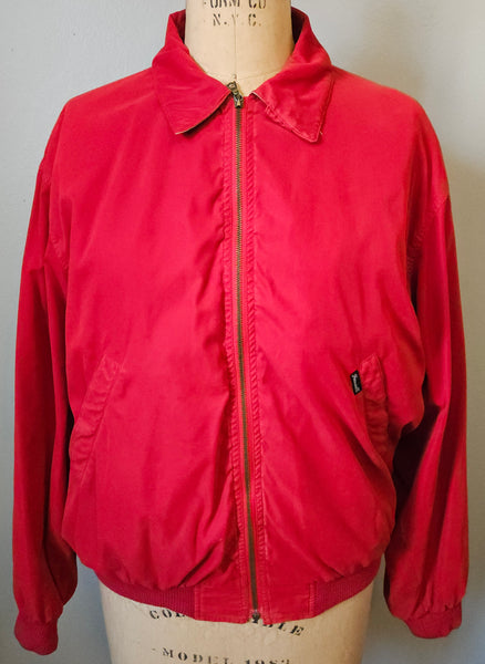 Men's FACONNABLE Medium Red Waterproof Jacket