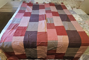 Shades of Purple Patchwork PIER 1 IMPORTS Curtain Panel
