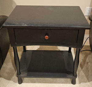 Black End Table / Side Table