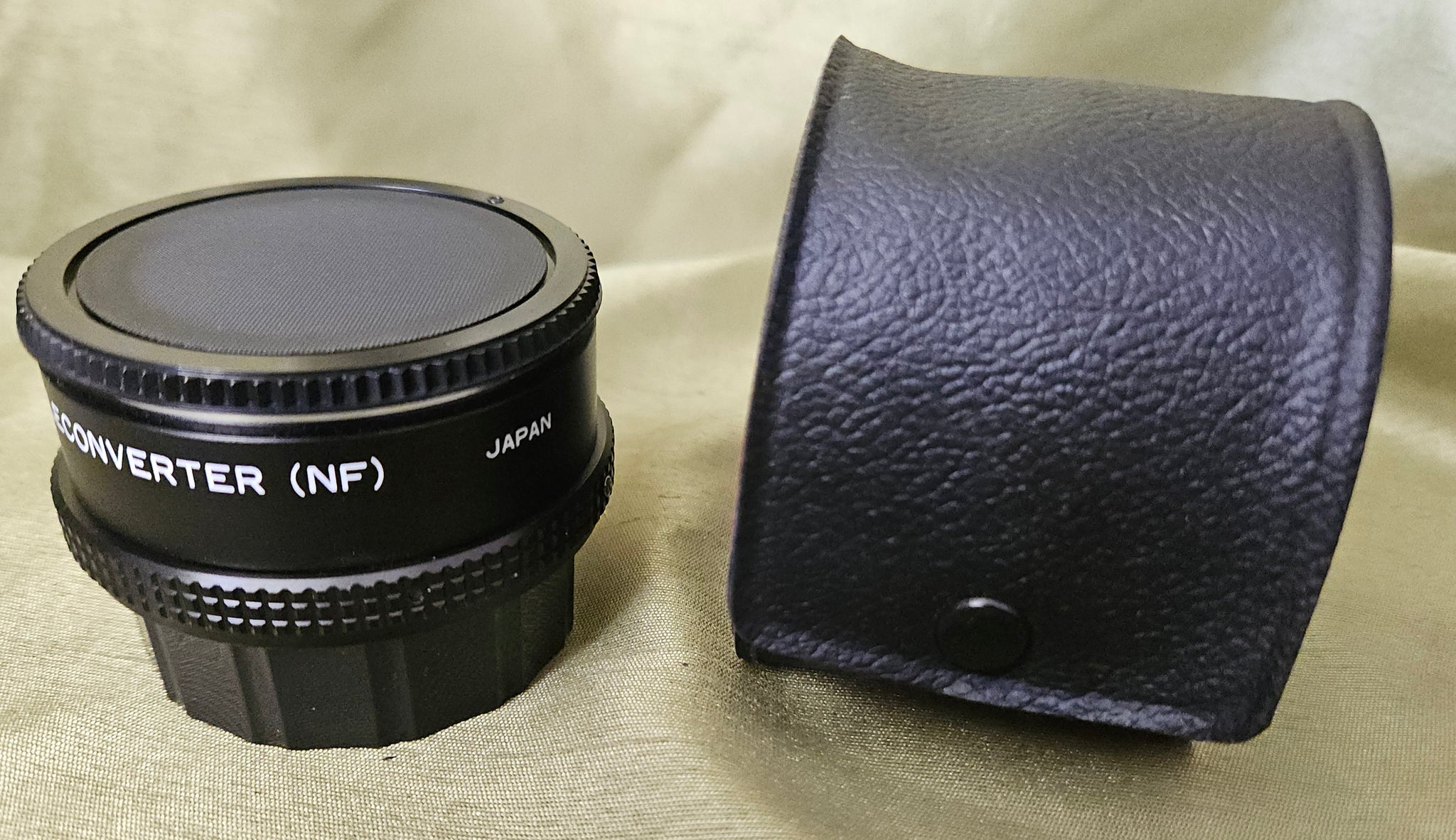 Vintage ROKINON Auto 2X Teleconverter (NF) w/ Case