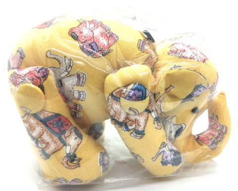 Brand New NARAYA THAI Yellow Plush Elephant