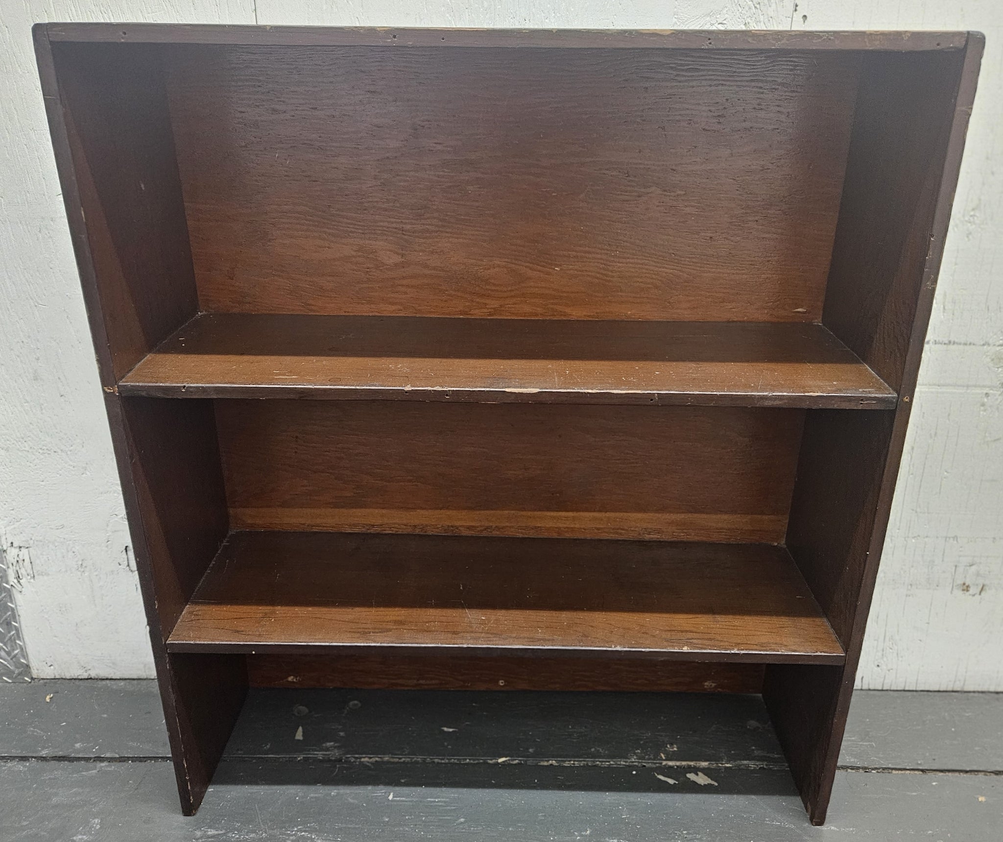 Dark Brown 3 Shelf Bookcase