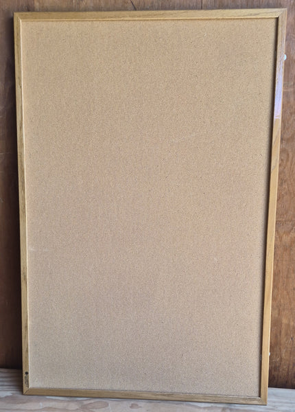 Wood Framed Bulletin Cork Board