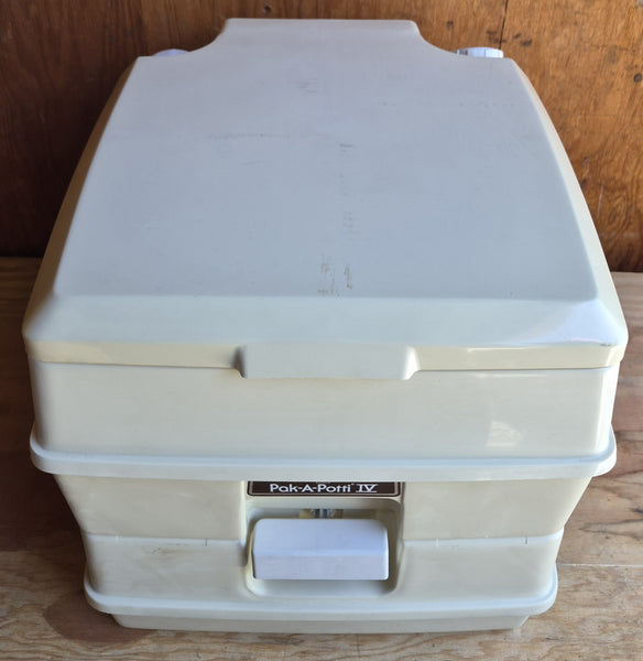 SEARS PAK-A-POTTI IV Flushing Porta Potty / Portable Camping Toilet