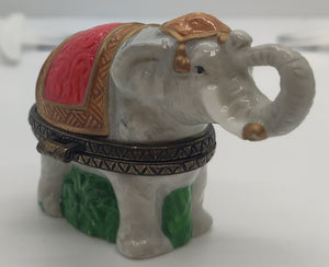 Midwest Of Cannon Falls Elephant Jewelry Trinket Box
