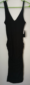 XS (1) STANDARD JAMES PERSE Brand New Black Ruffled Dress