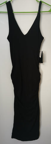 XS (1) STANDARD JAMES PERSE Brand New Black Ruffled Dress