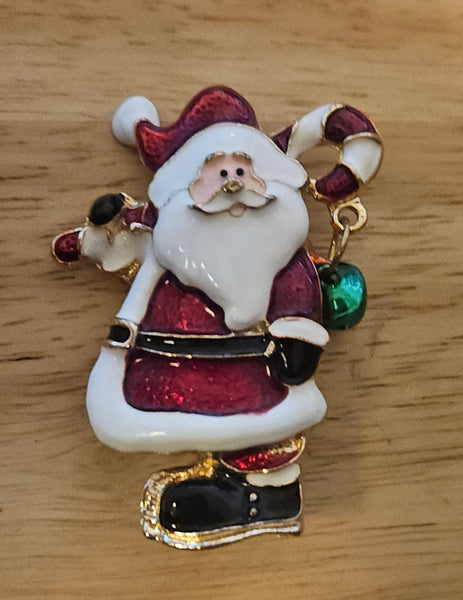 Santa Lapel Pin